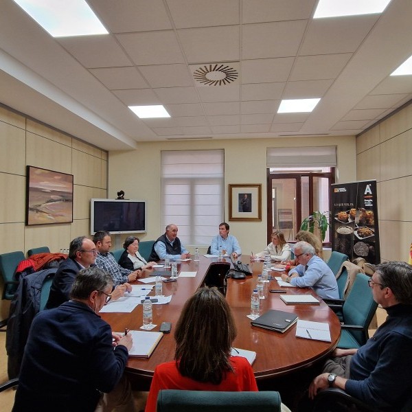 Reunión de trabajo con la Consejería de Agricultura del Gobierno de Aragón